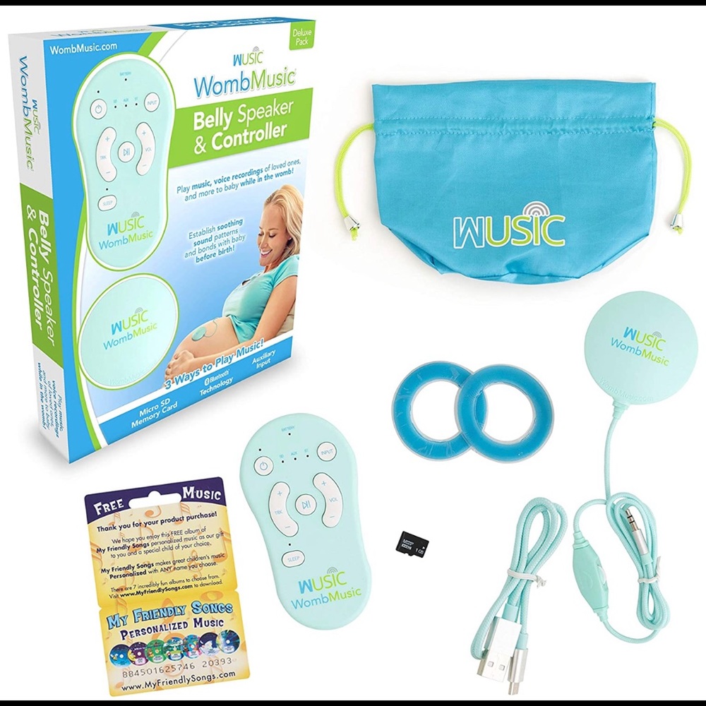 Womb Music Deluxe Baby-Bump Headphones